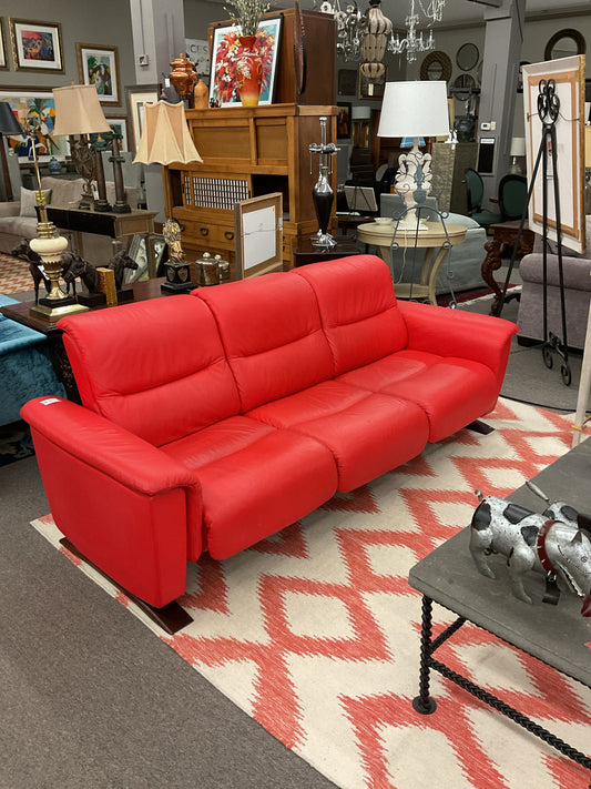 Ekorness Stressless Panorama 3-Seater Sofa 85"L,34"H,35"D