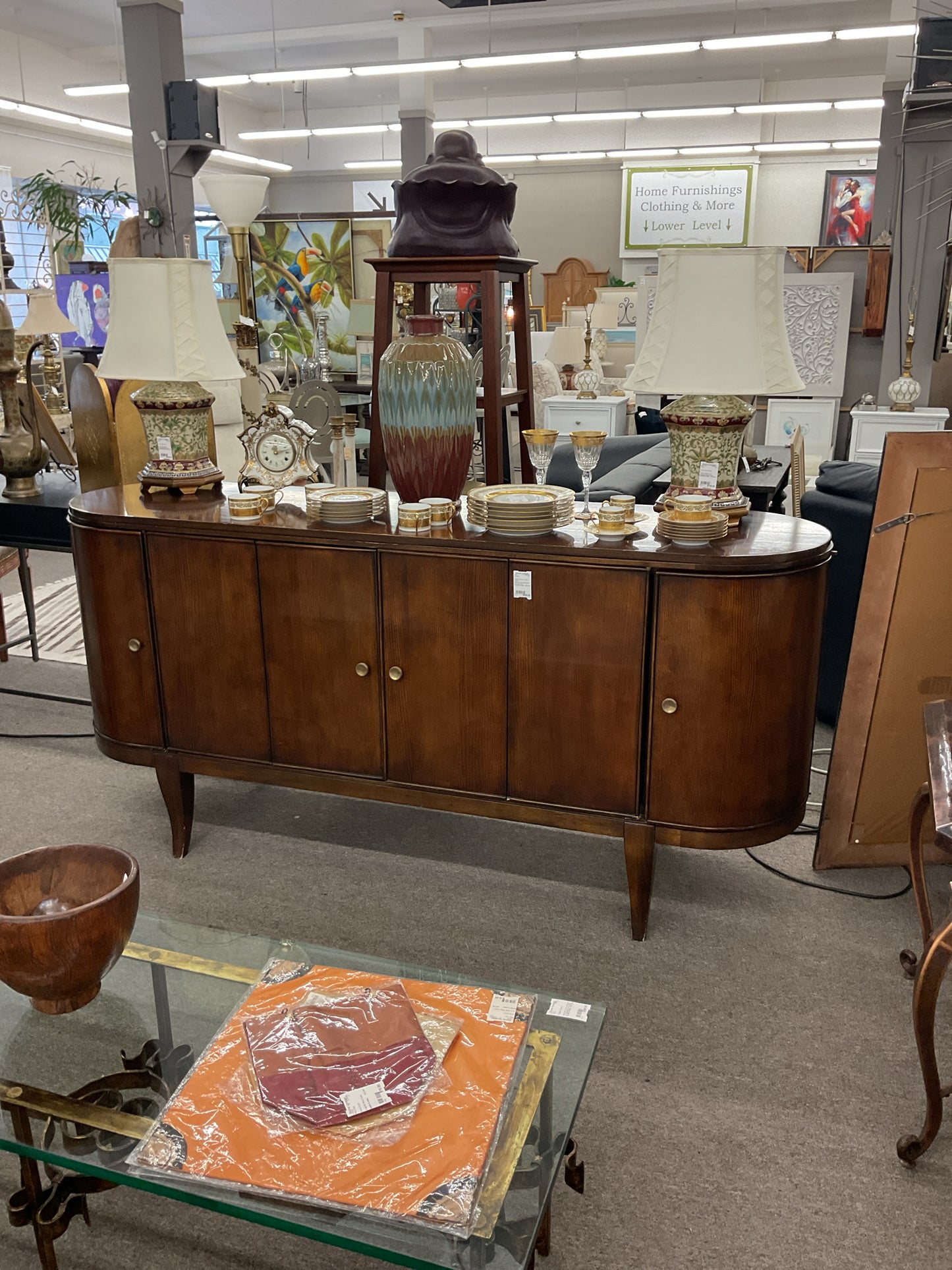 William Sonoma Sideboard 76"L,20"D,37"H