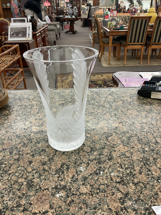 Crystal Vase Flying Vase Bible Inscription