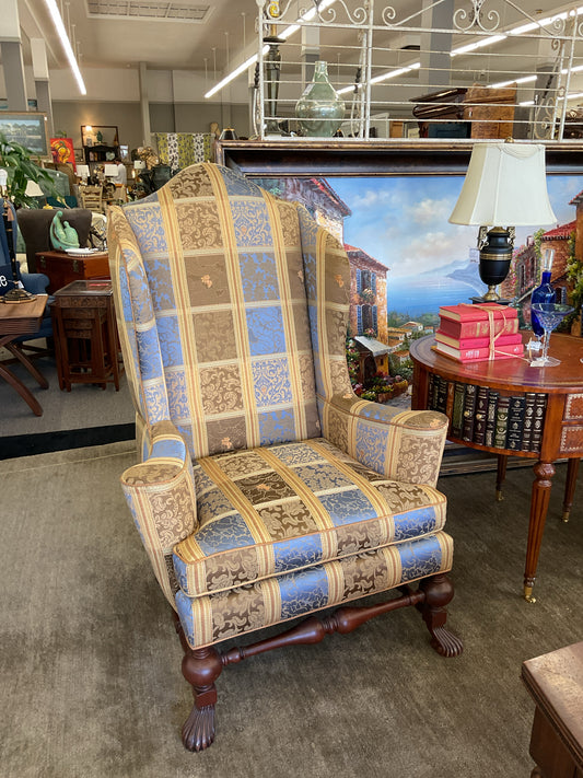 Oversized Custom-made Wingback Chair