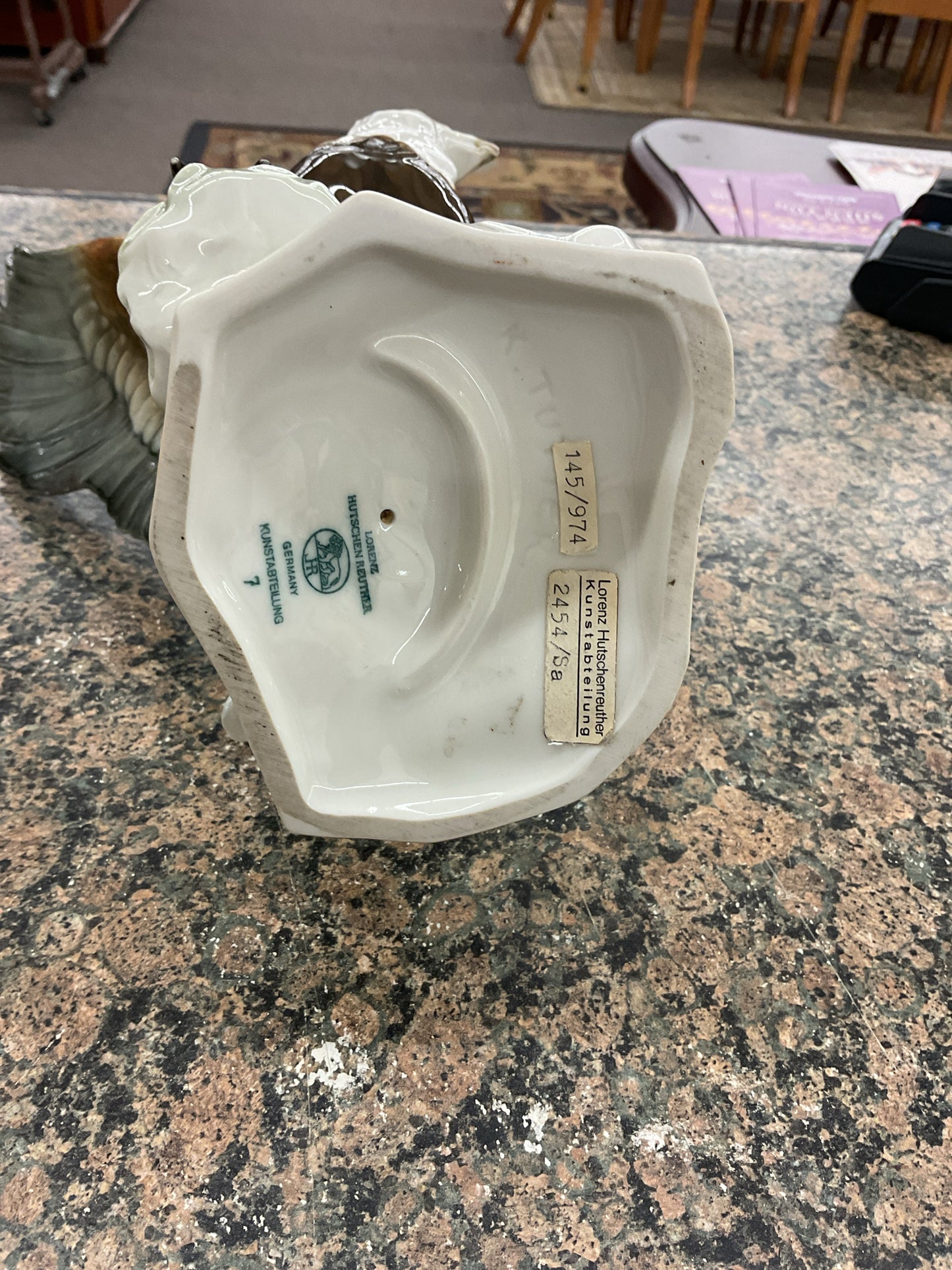 Lorenz Hutshen  Porcelain Eagle 145/974