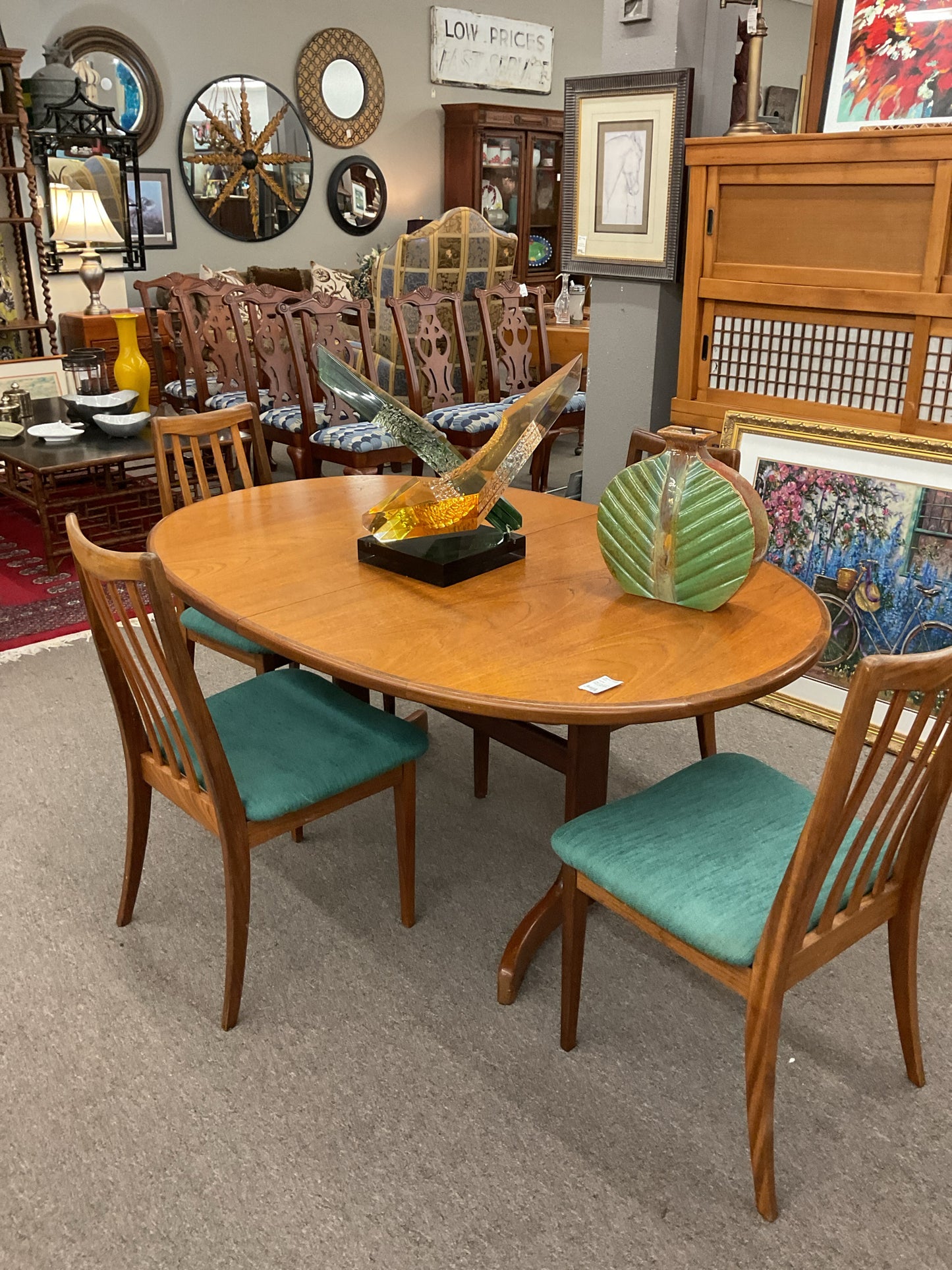 Vintage G Plan Teak Dining Set Fresco Collection by Victor Wilkins c1960