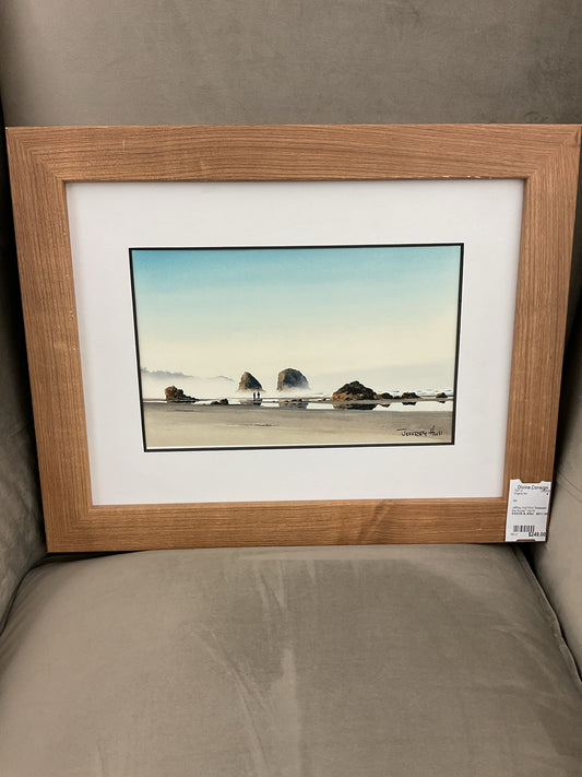 Jeffrey Hull Print "Between the Rocks" 19x15