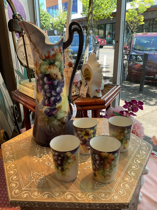 Pitcher Cups Handpainted