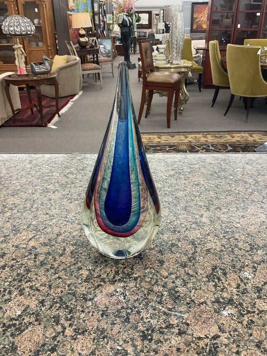 Murano Sommerso Teardrop