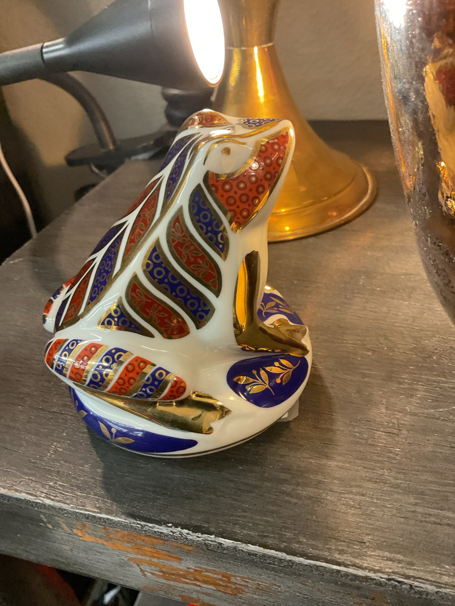 Figures Frog with Painted Design