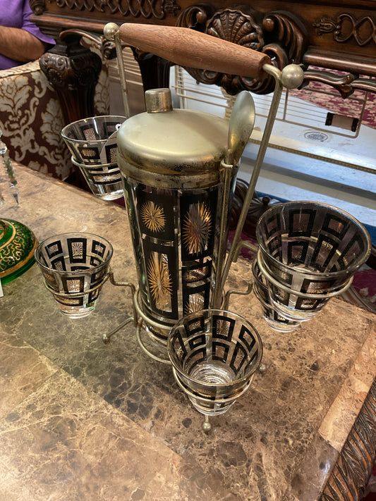 Vintage cocktail kit