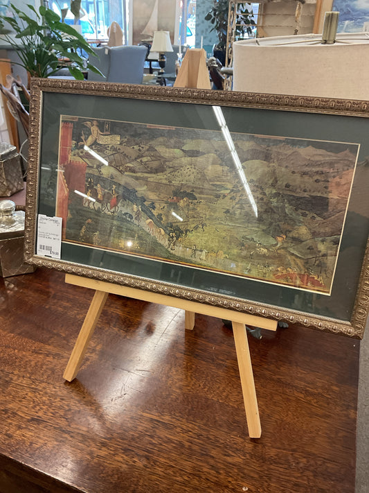 "Country Life" by Ambrogio Lorenzetti Print