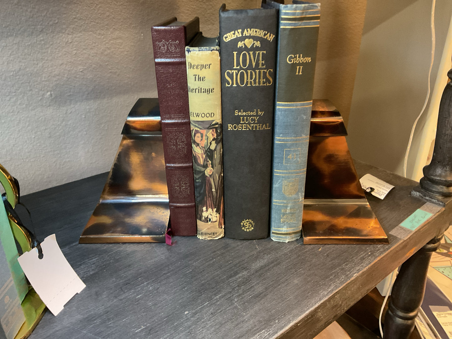 Book Ends Railroad Vintage
