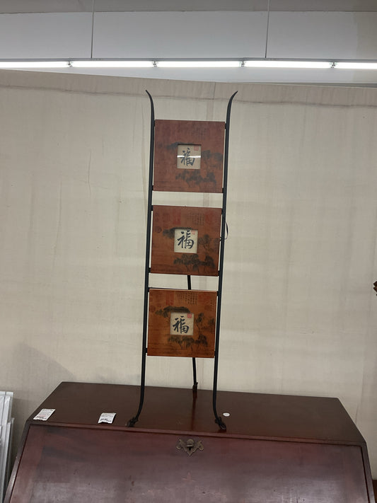3 Asian Blocks Stand Display