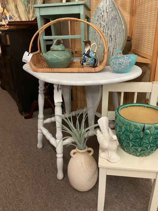 Drop Leaf Painted White