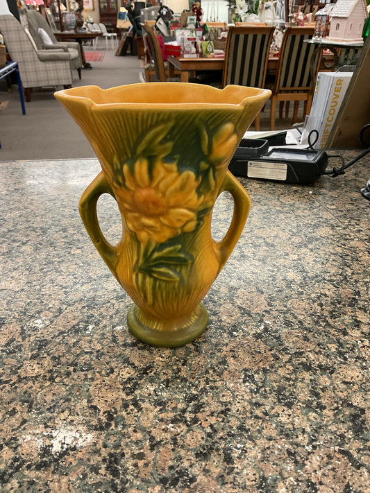 Roseville Pottery Peoney Vase