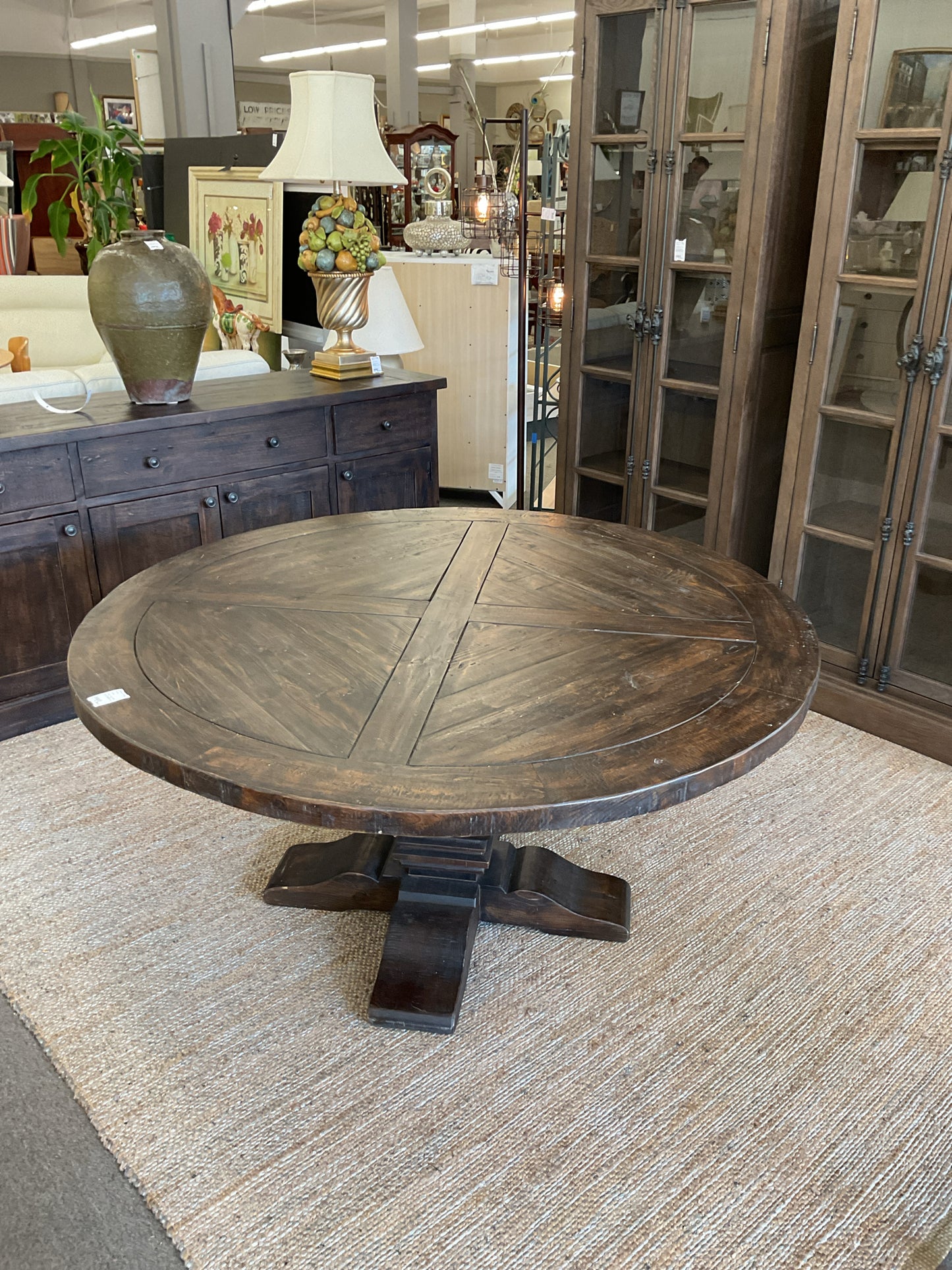 Restoration Hardware 60" Round Dining Table