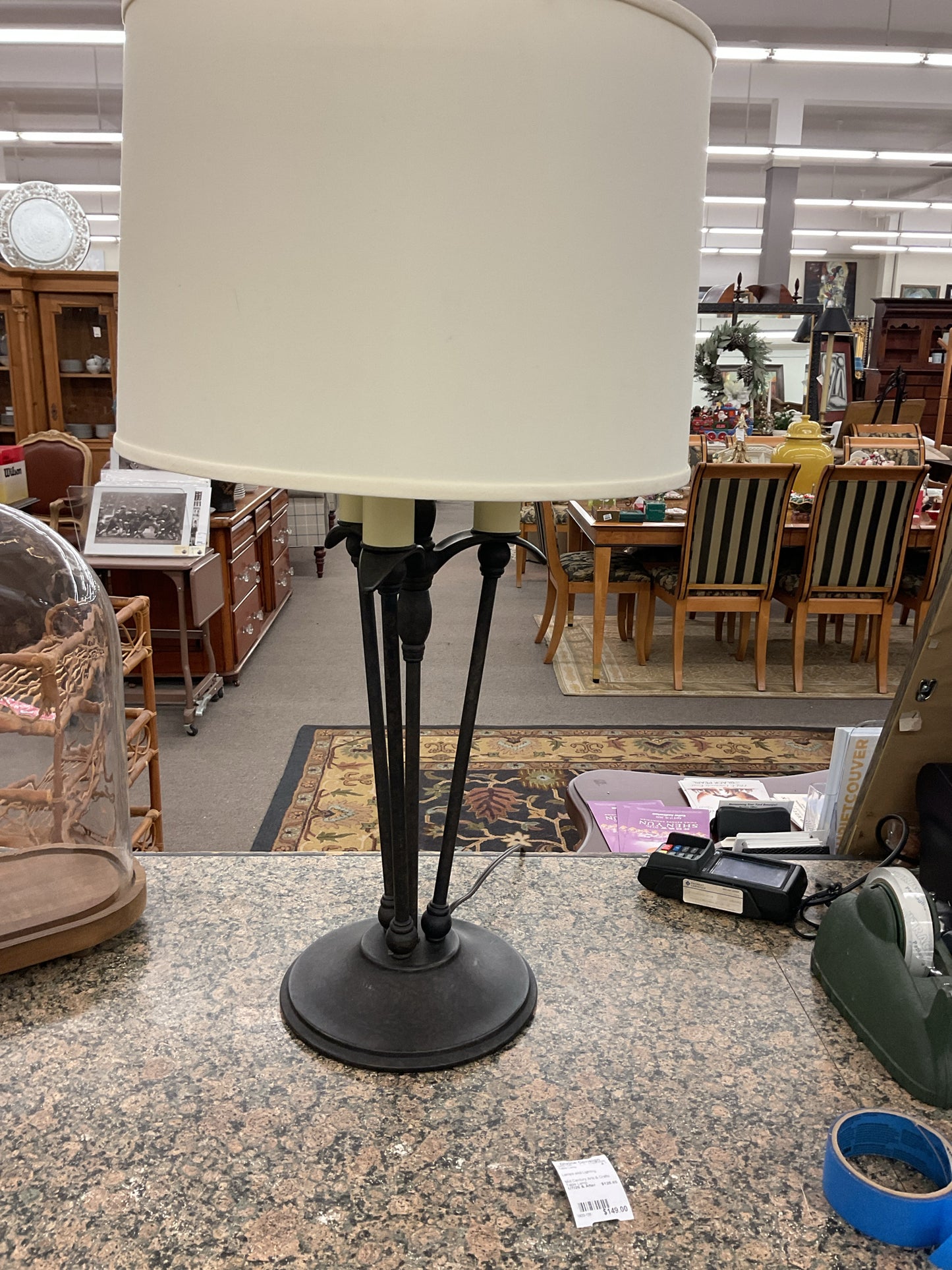 Mid Century Arts & Crafts Table Lamp