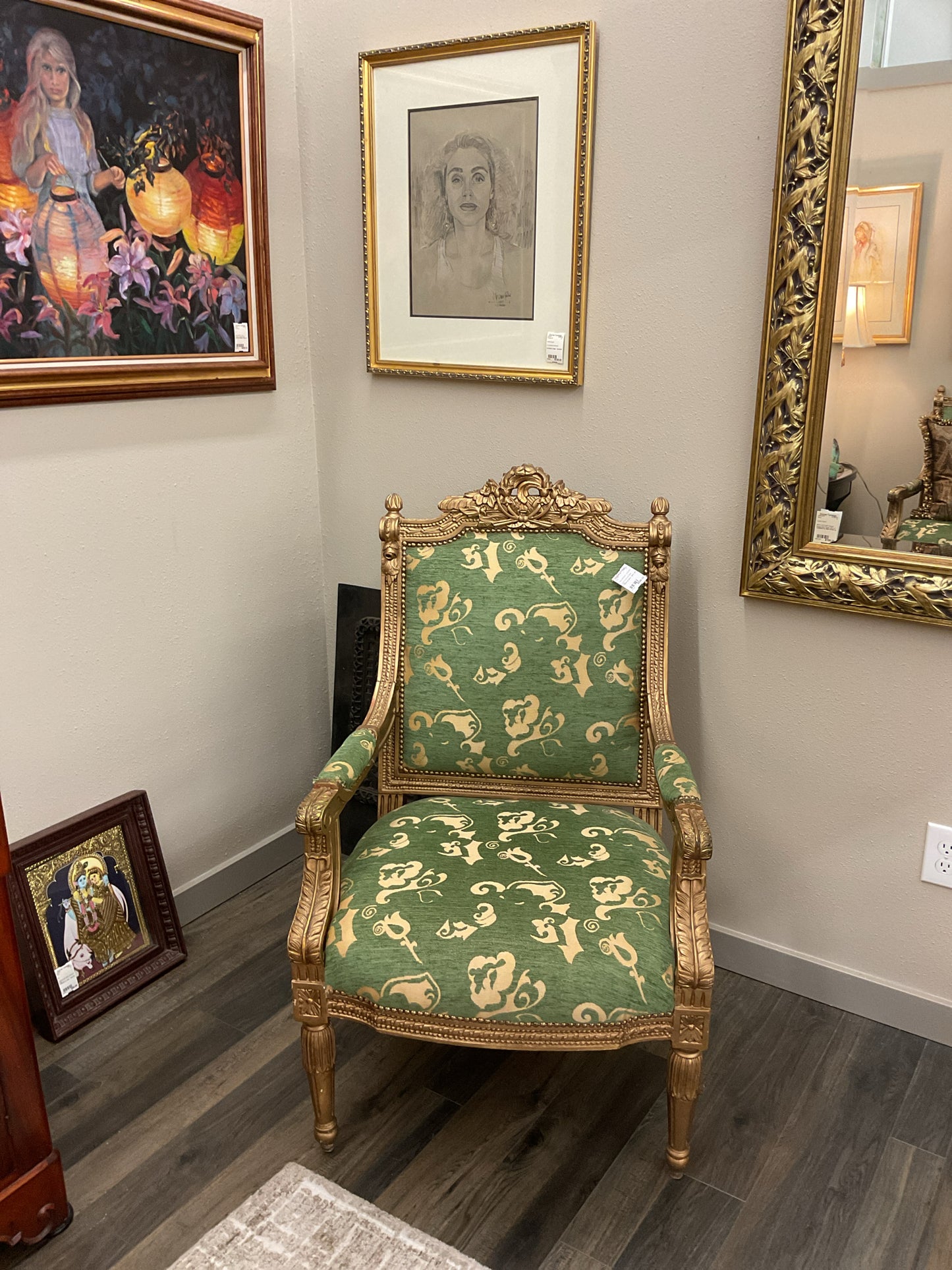 French Louis XVI Style Chair