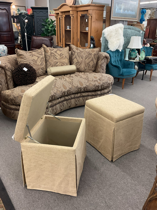 Maitland-smith Fabric Ottoman