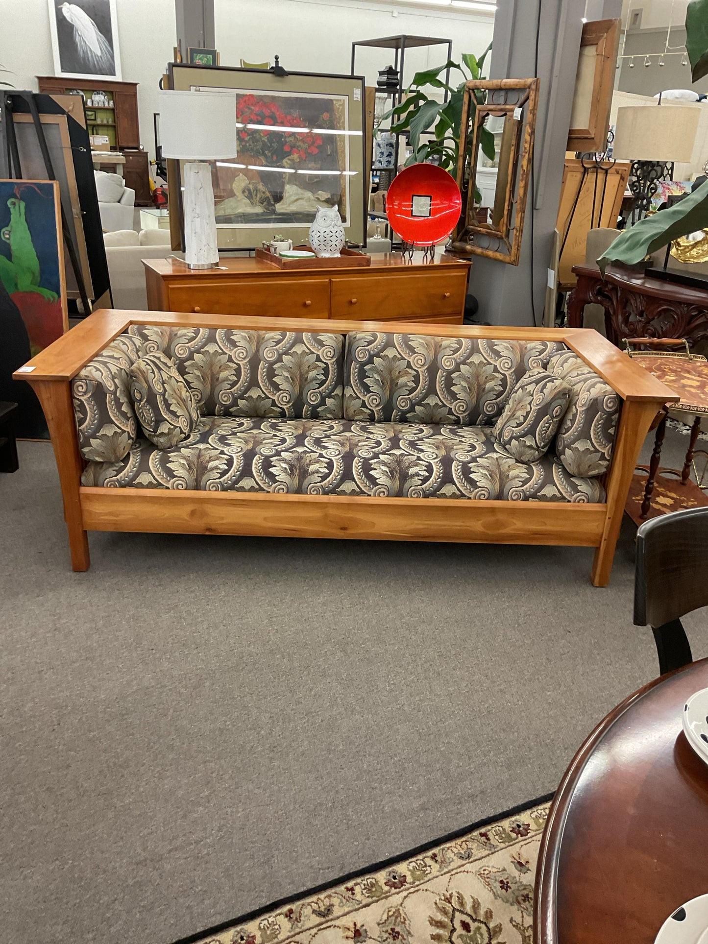 Stickley  "Prairie Settle" Enclosure Sofa