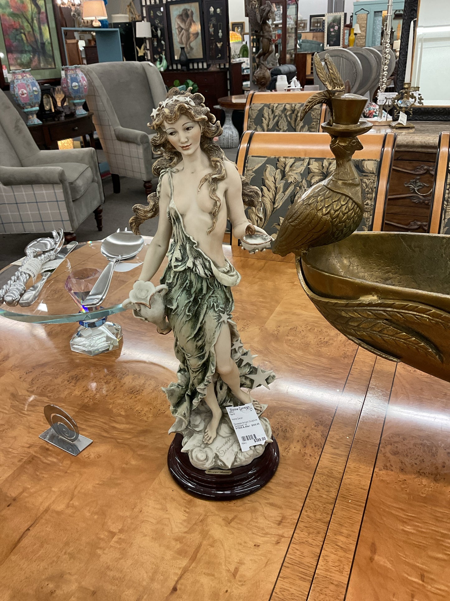 Giuseppe Armani Sculpture "Ambrosia" 18"