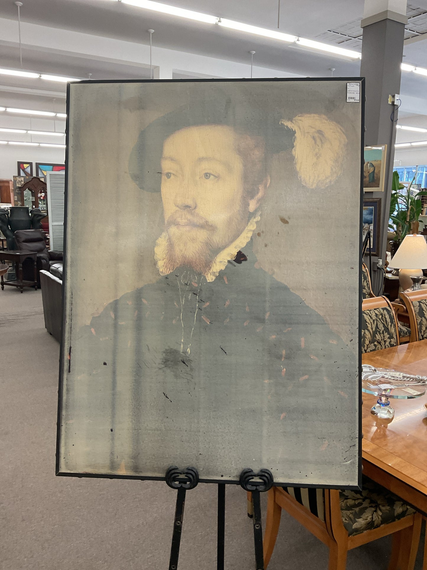 Englishman Canvas Art 3'x 4'