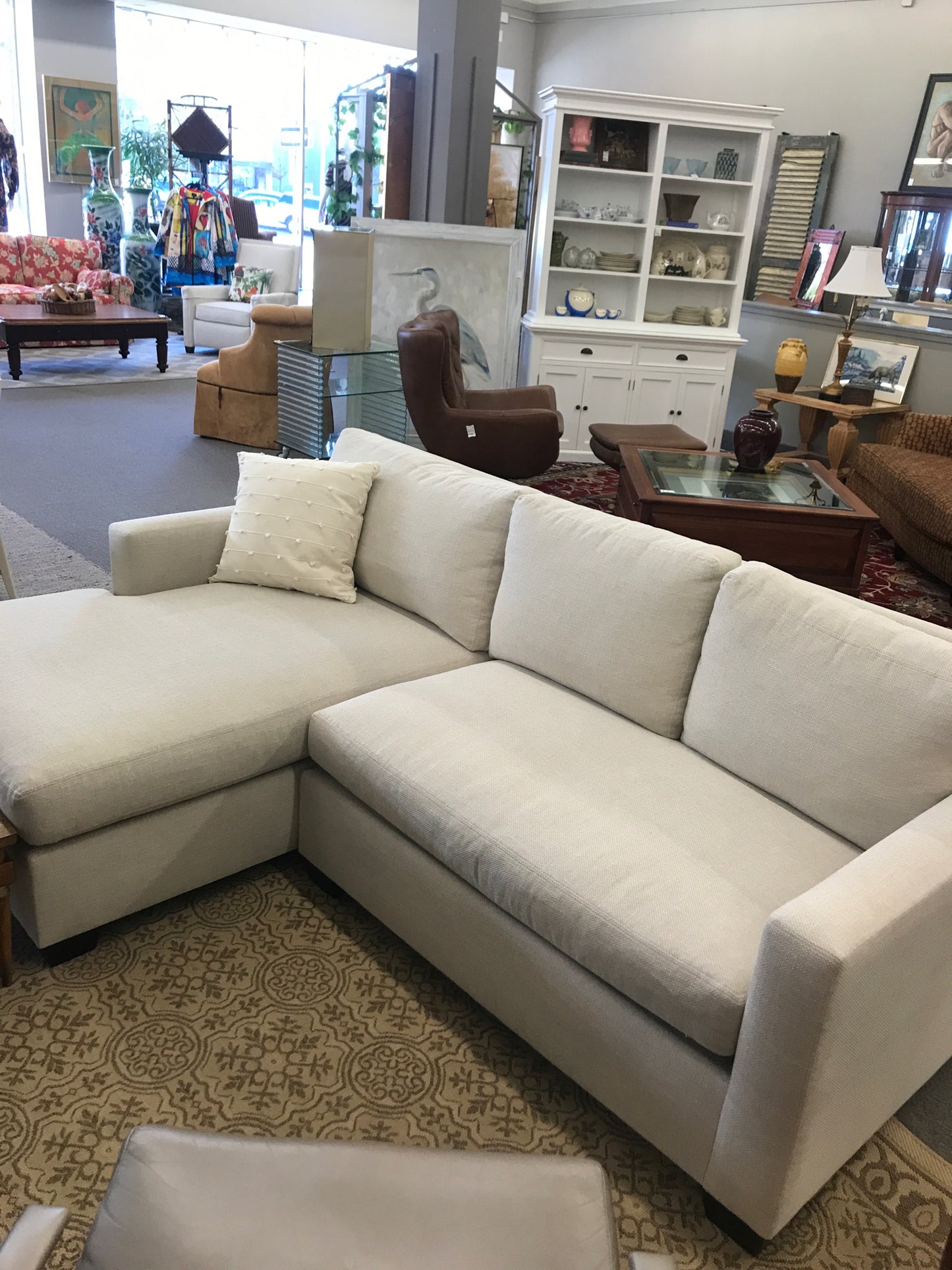 Pottery Barn 2/piece Sectional