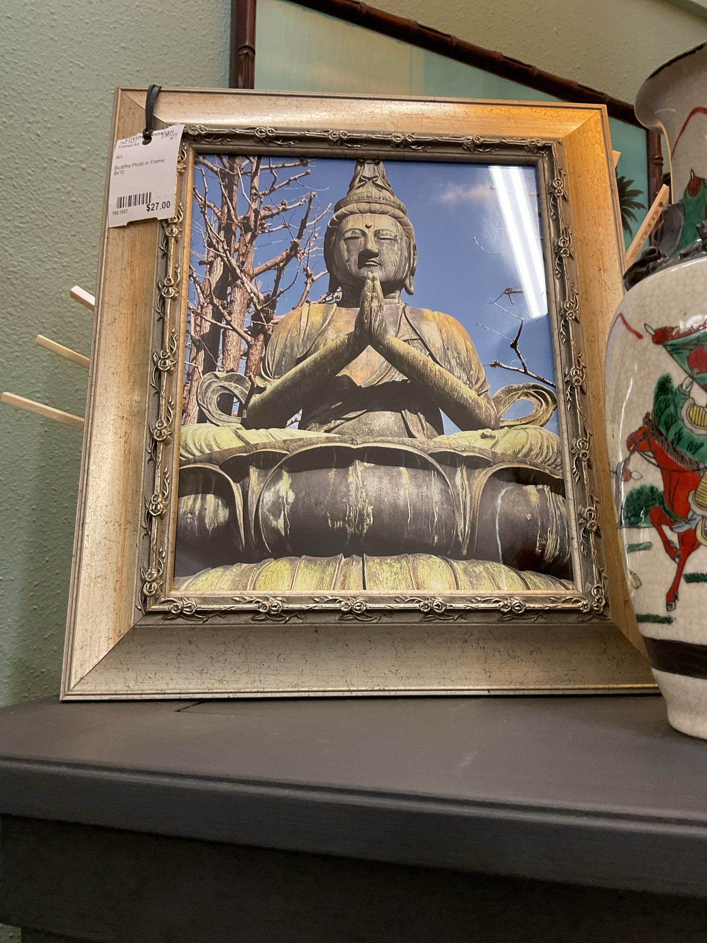 Framed Art Buddha Photo