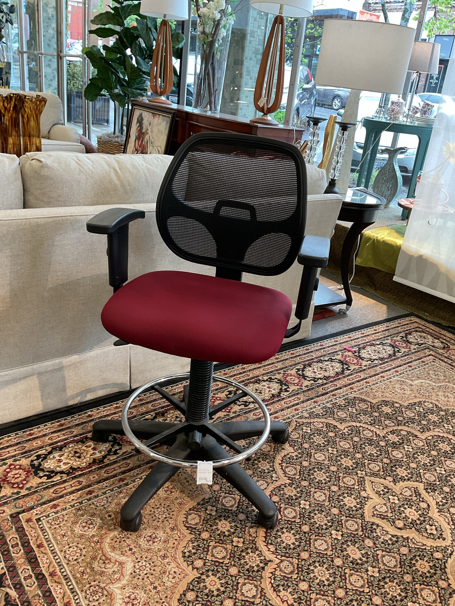 Office Chair Mesh Red