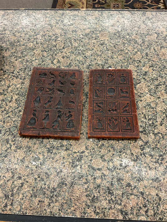 Set of 2 German Molds
