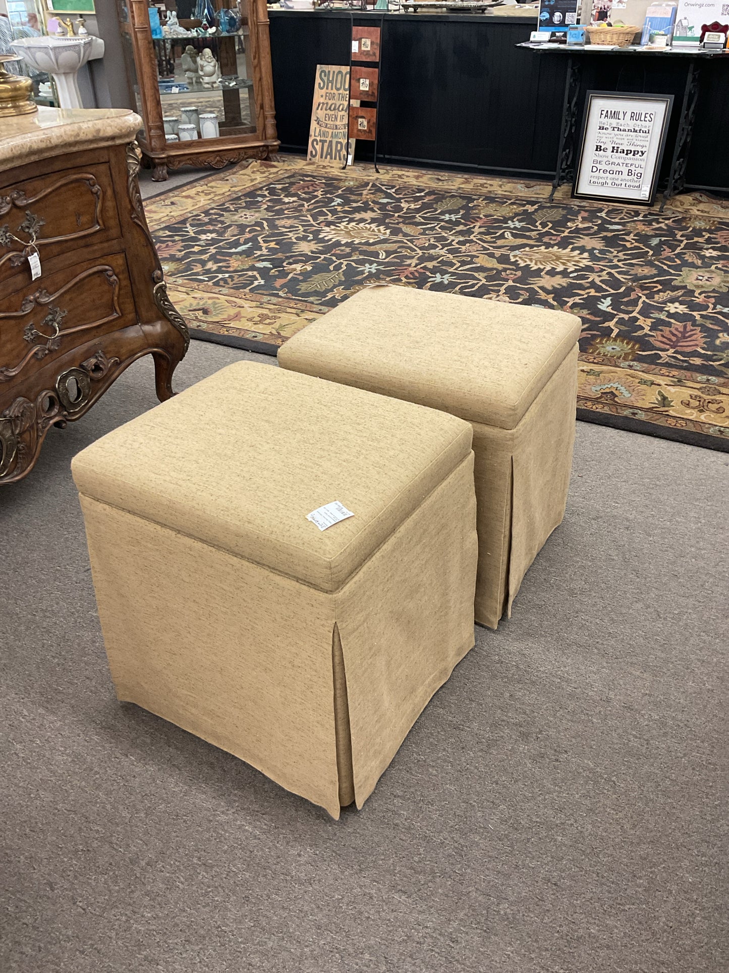 Maitland-smith Fabric Ottoman