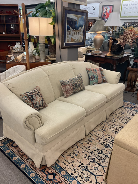 Chenille Upholstered Sofa 90"L,36"D,33"H