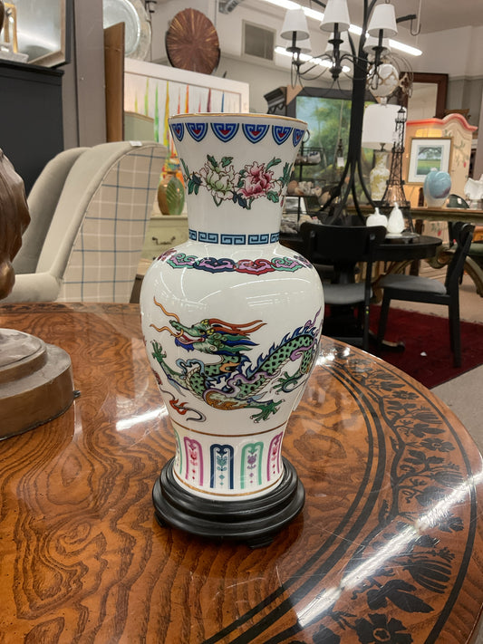 The Journey of the Heavenly Tortoise Vase  Franklin Mint Co