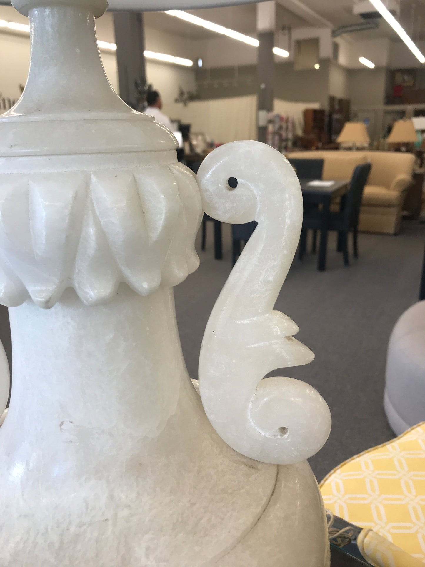 Alabaster italian Table Lamp