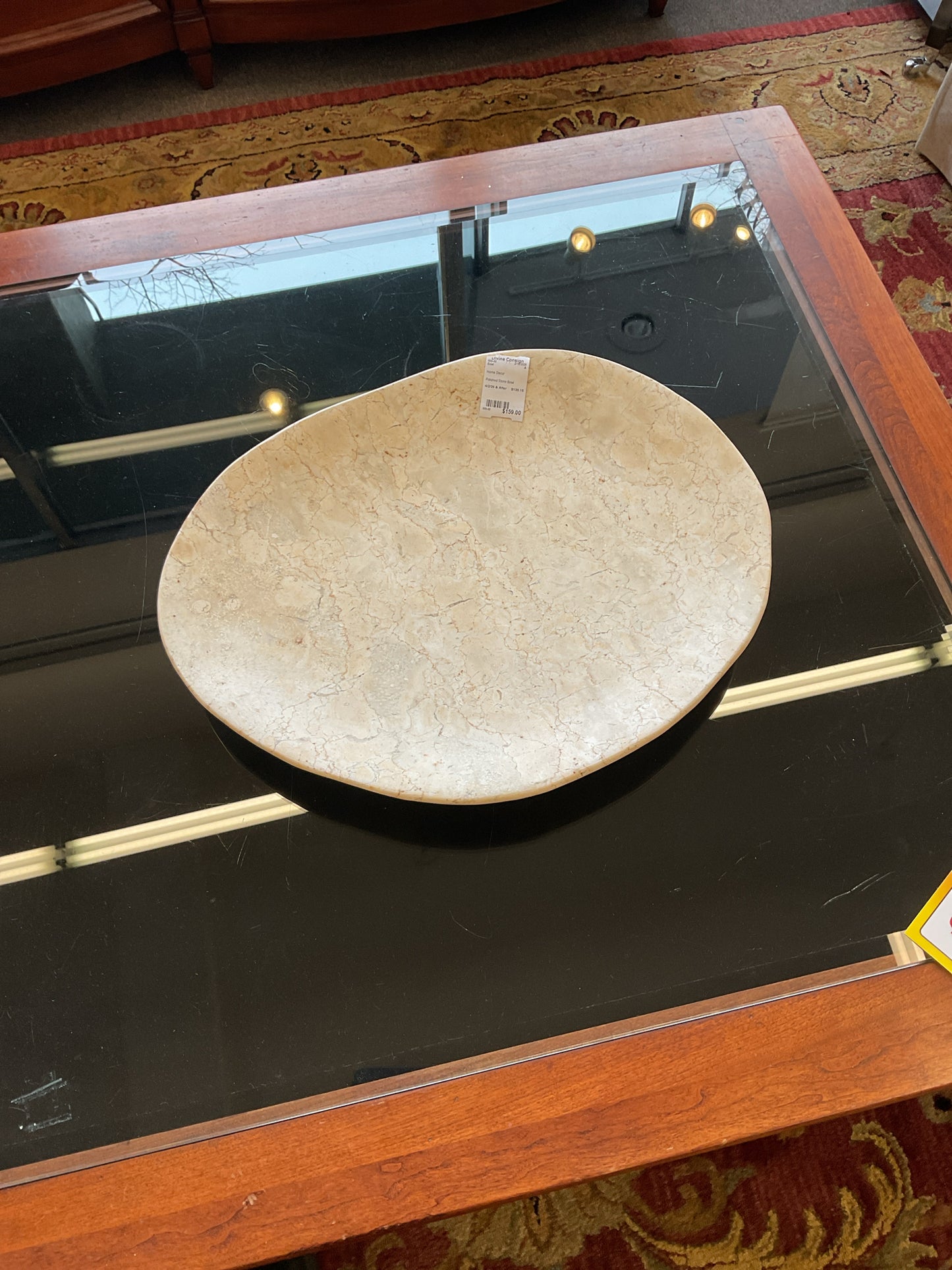 Polished Stone Bowl