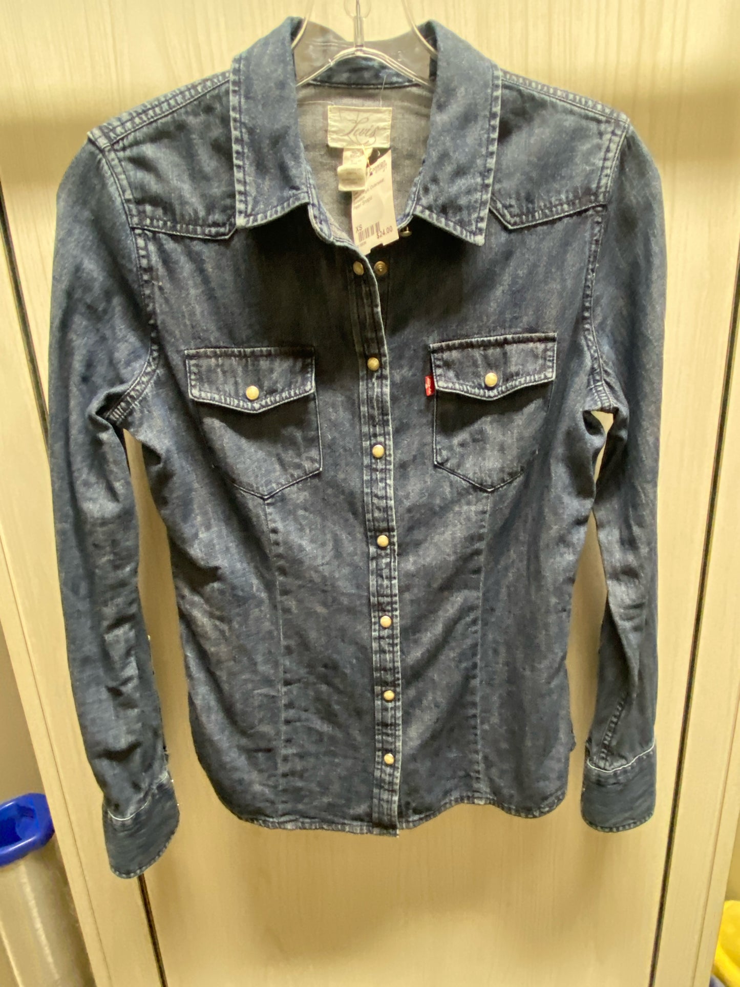 Size XS Denim Levi Blouse