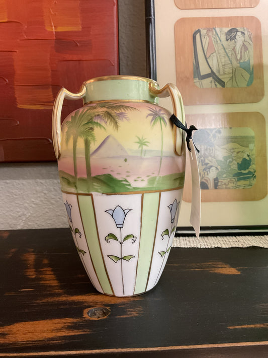 Handpainted Vase Nippon