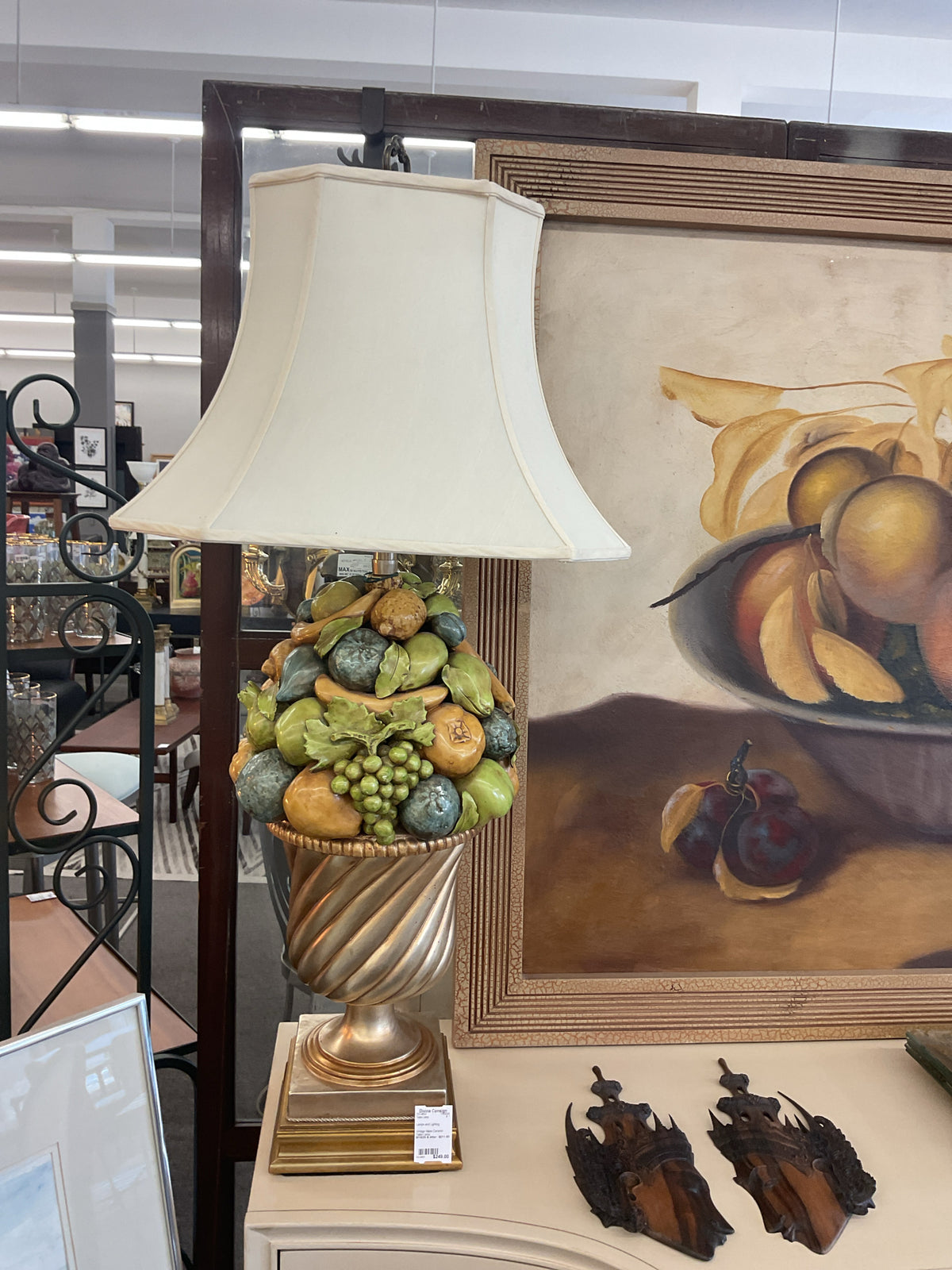Vintage Italian Ceramic Table Lamp