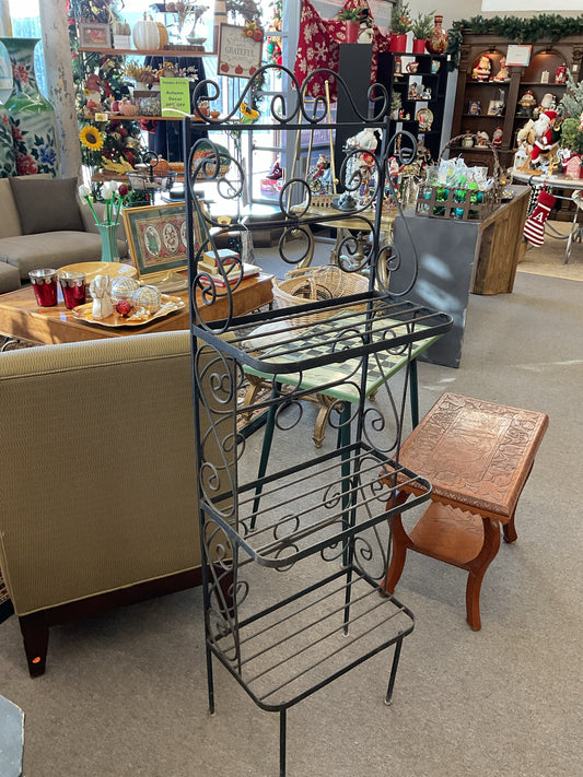 Metal Garden Shelf 58"H,18"W,11"D