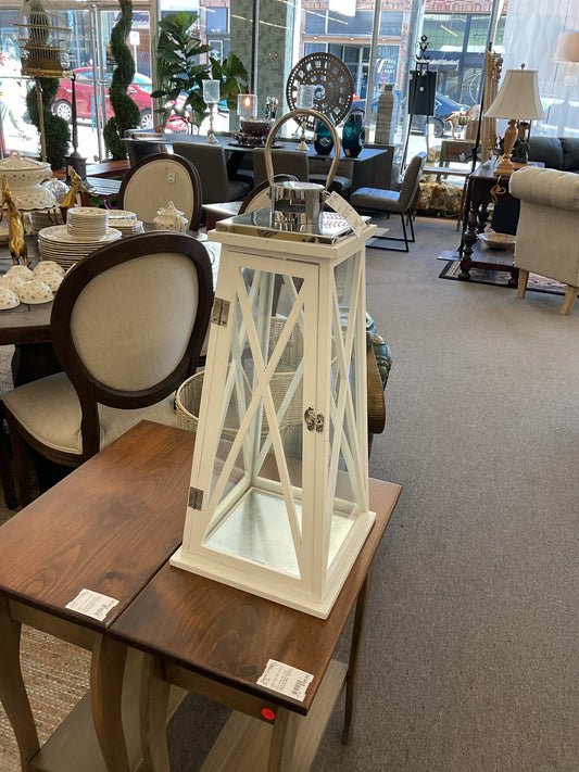 Lighthouse Style Garden Table Lantern 25" Tall