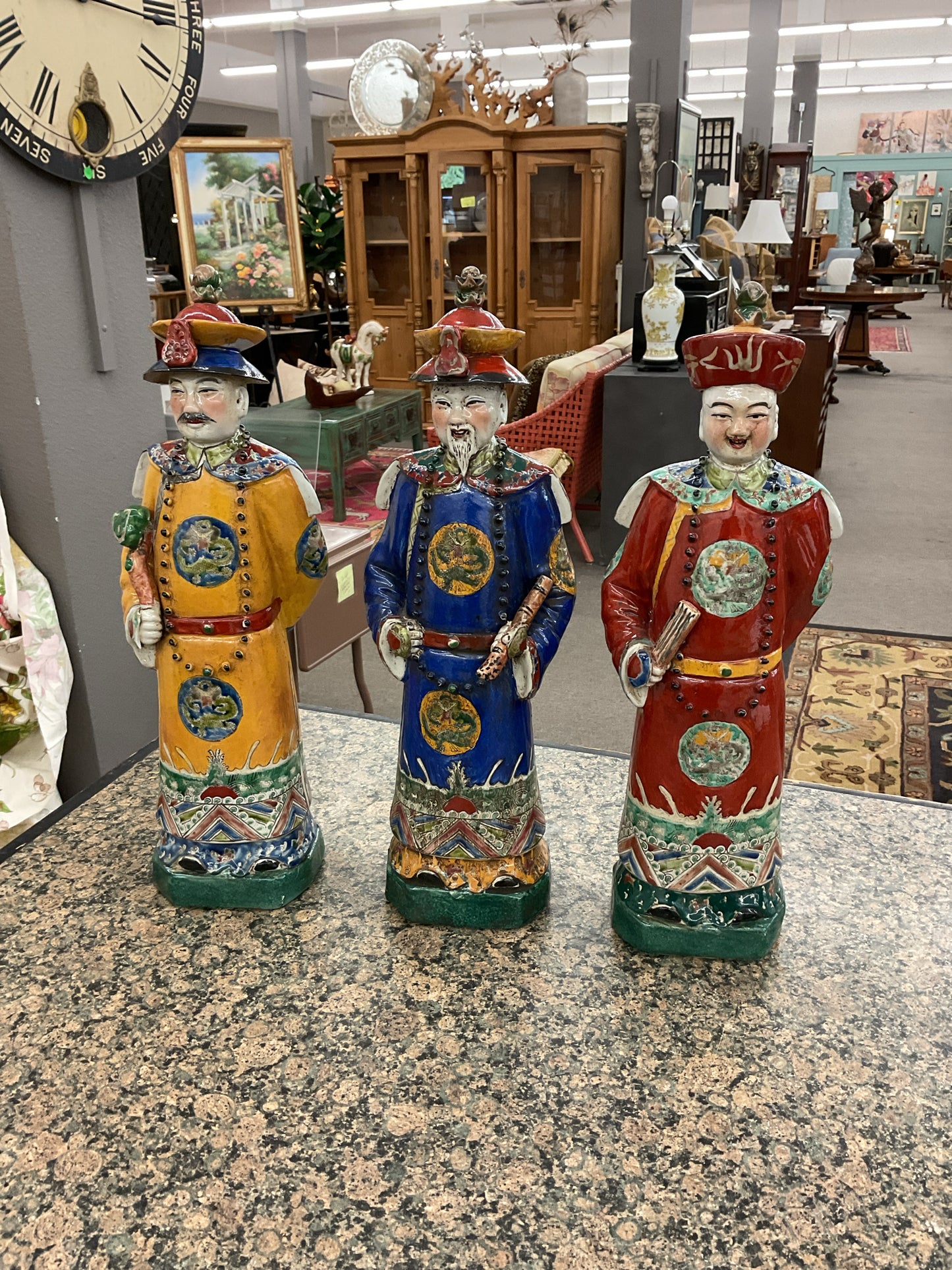 SET OF 3 Ching Qing Emperors