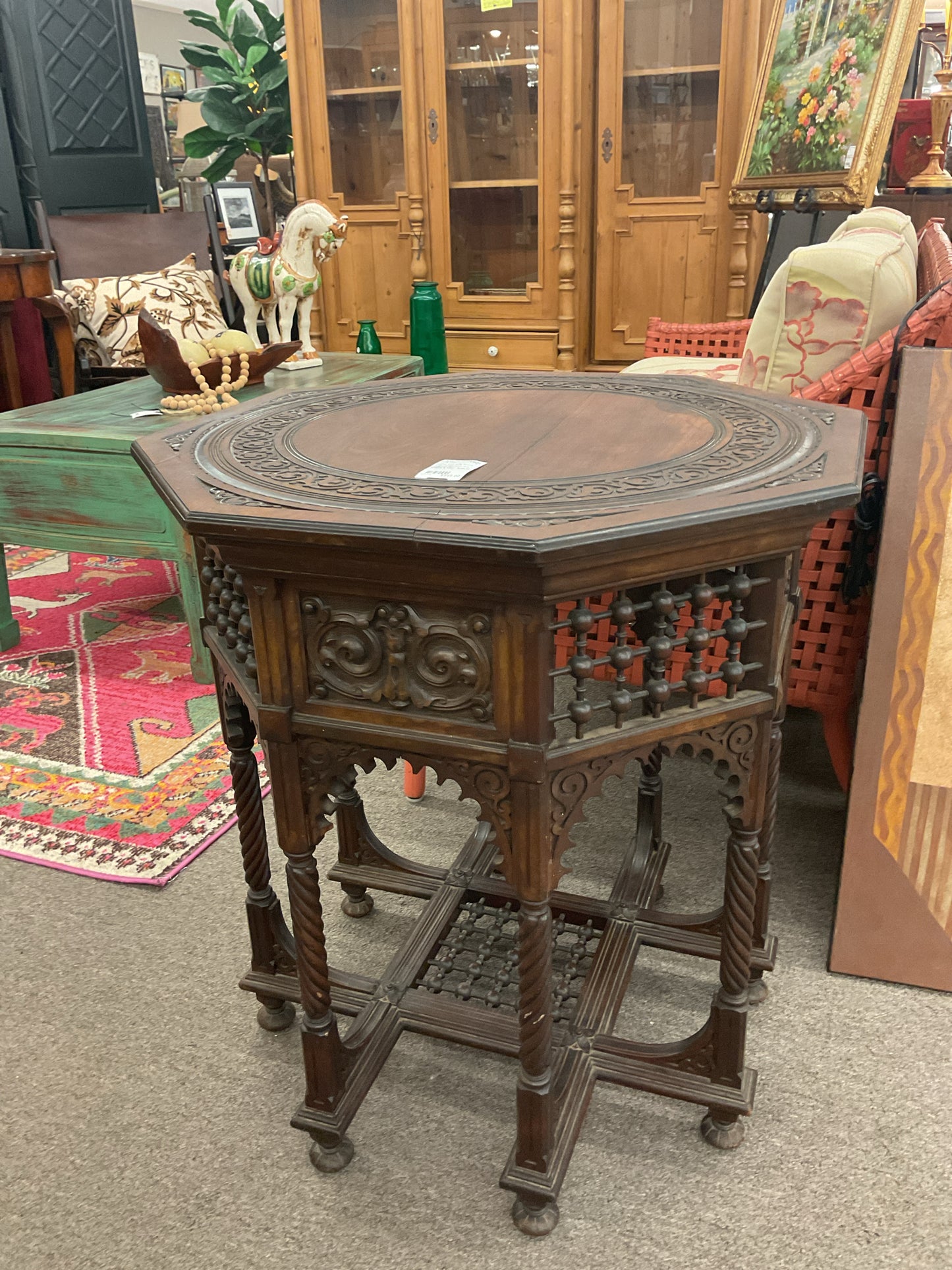 Octagonal Moroccan Side Table