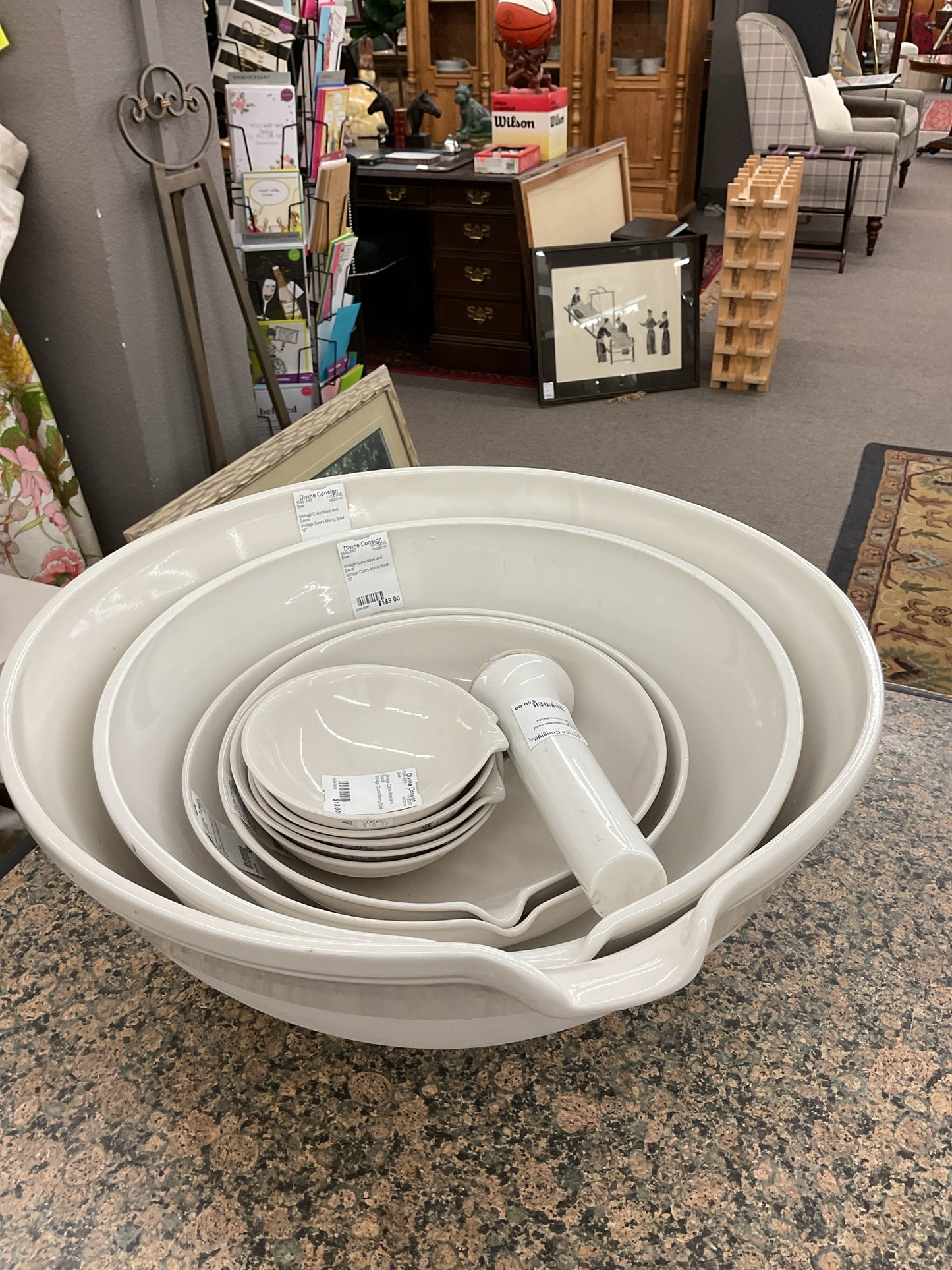 Vintage Coors Mixing Bowl 19"