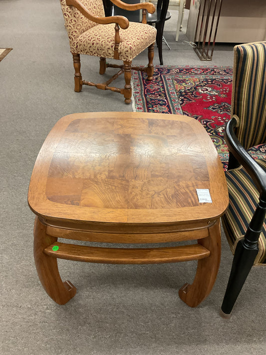 Vintage Asian Side Table 25x25x21
