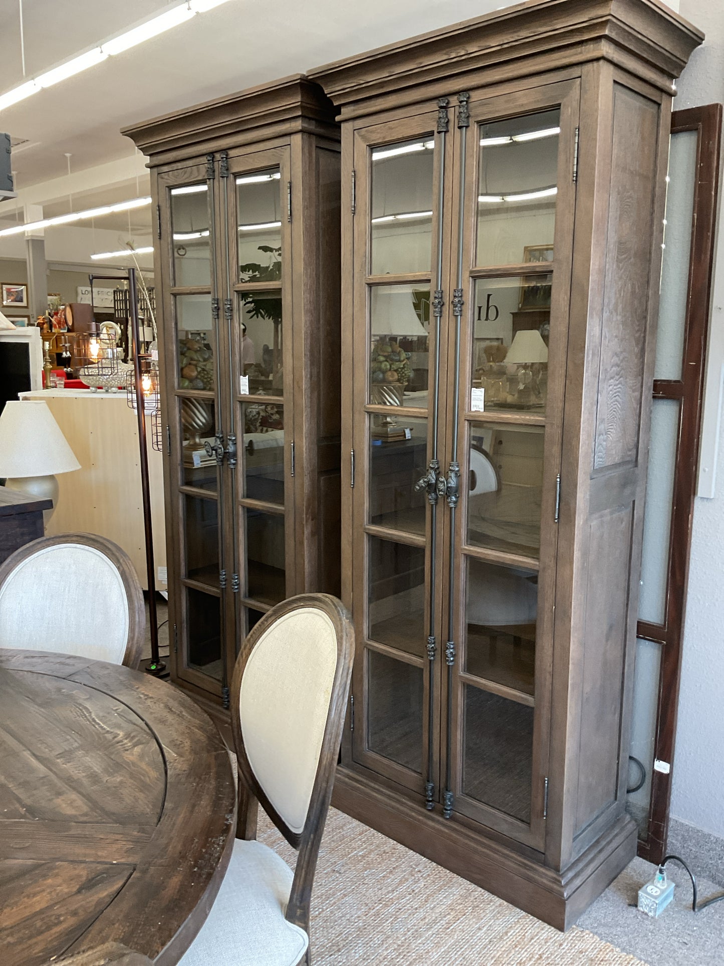 Restoration Hardware French Casement Cabinet 38"W,18"D,91"H