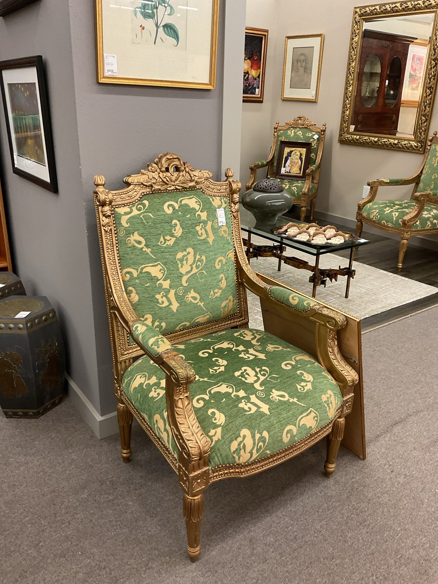 French Louis XVI Style Chair