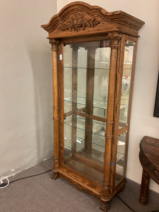 Oak China Cabinet