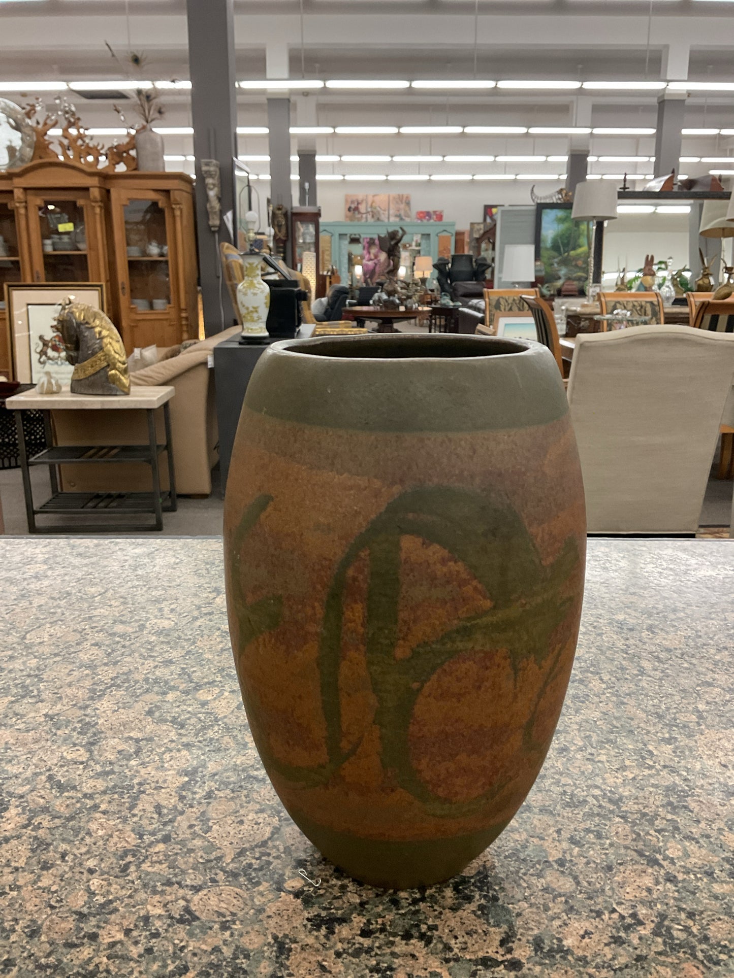 MCM Vase Calif Stoneware Pottery