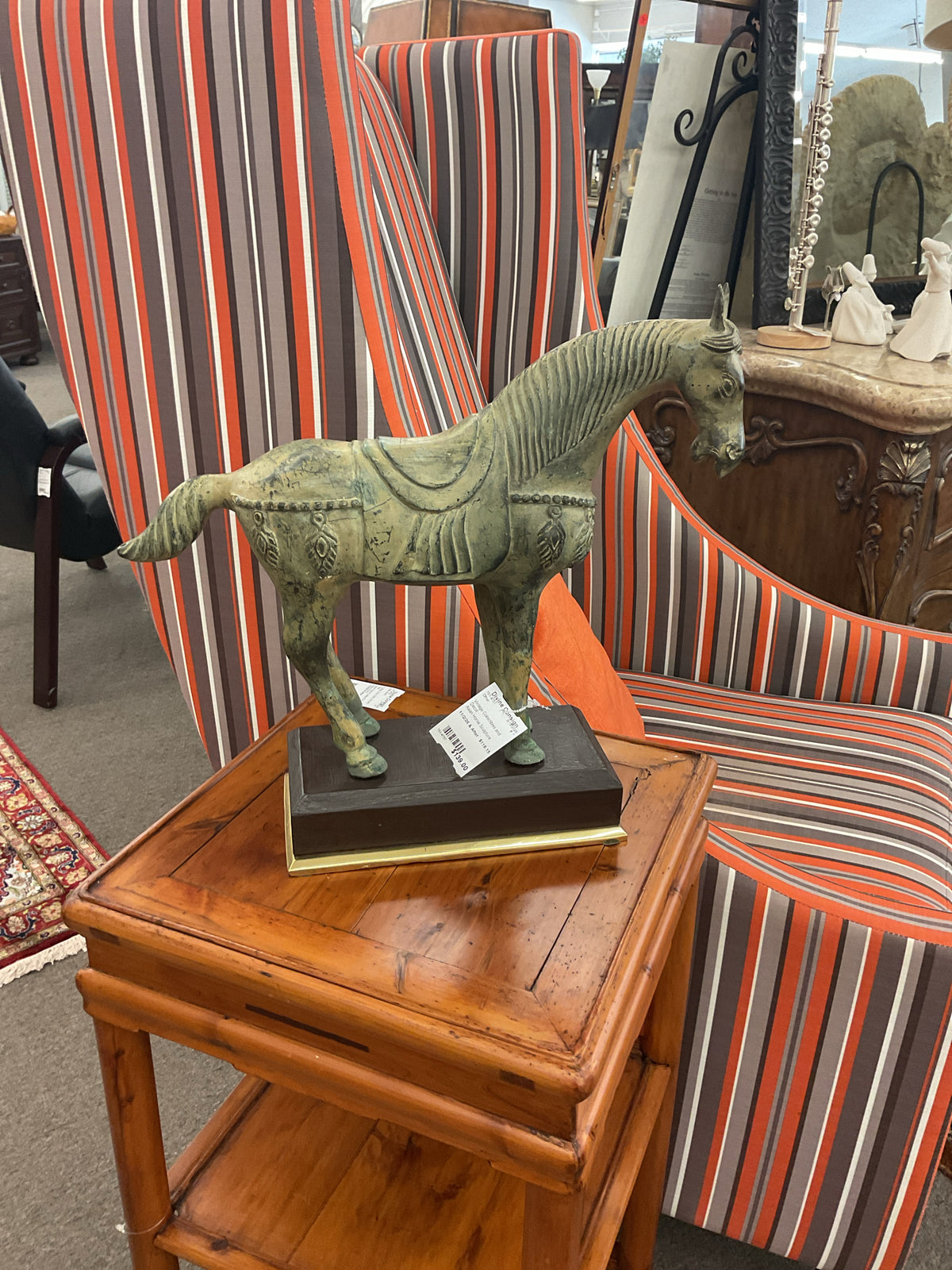 Asian Horse Sculpture