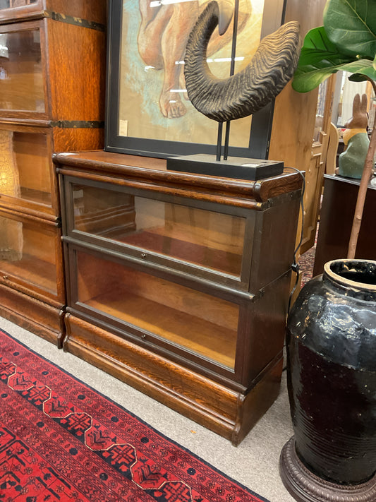 Early 20th Century 2-Stack Barrister Bookcase