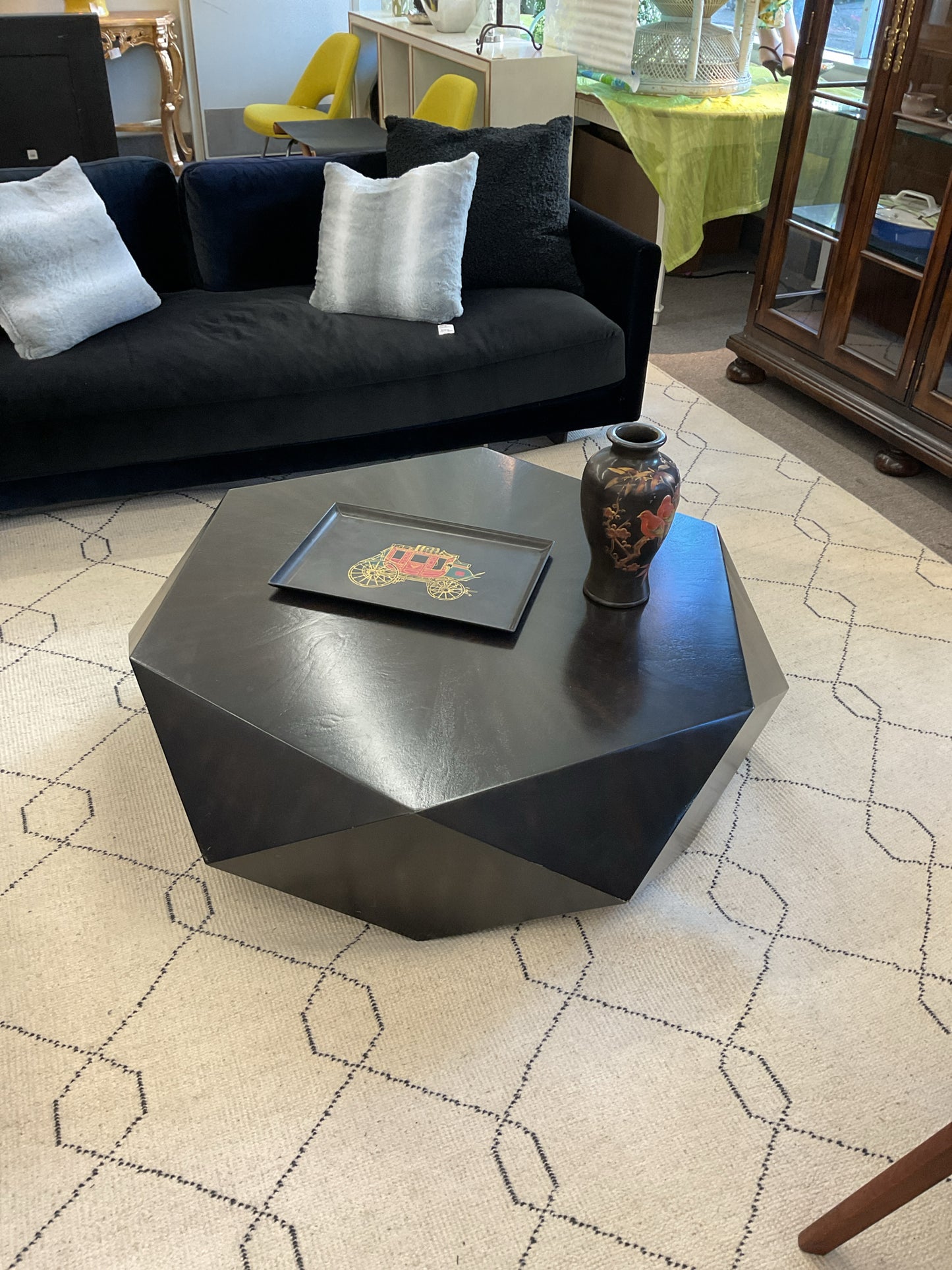 Uttermost Volker Black Coffee Table