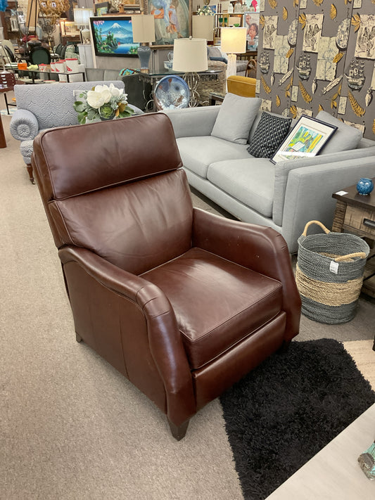 LazyBoy Brown Leather Recliner