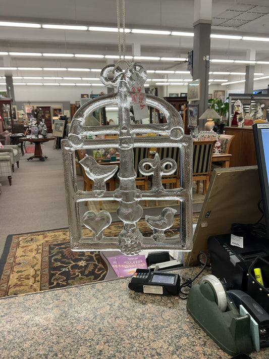 Kosta Boda Glass Bell Sun Catcher by Bertil Vallien